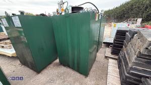 1160ltr oil tank c/w hose reel - 4