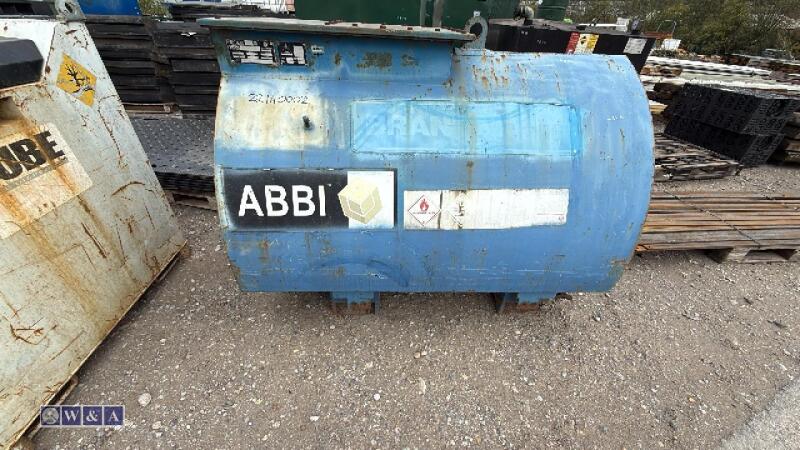 WESTERN ABBI 850ltr diesel tank c/w hand pump