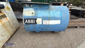 WESTERN ABBI 850ltr diesel tank c/w hand pump