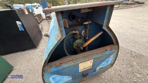 WESTERN ABBI 850ltr diesel tank c/w hand pump - 4