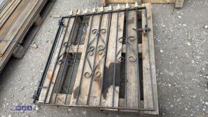 Metal garden gate (to suit approx 3ft 9'' opening) - 2