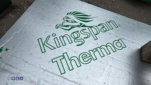 3 x sheets of KINGSPAN insulation - 3