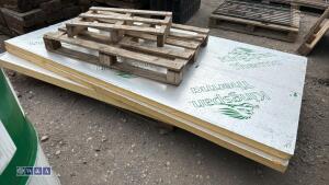 3 x sheets of KINGSPAN insulation - 4