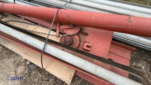 Manual roller shutter door (approx 10ft wide x 8ft high) c/w fixings - 2