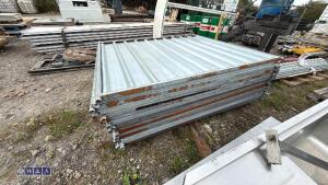 Quantity of solid fence panels (approx 16) - 3