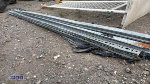 Metal cable ducting sections - 2