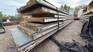 Pallet of insulated roof sheets (approx 19ft long) - 2
