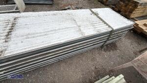 Pallet of insulated roof sheets (approx 19ft long) - 4