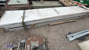Pallet of insulated roof sheets (approx 19ft long) - 5