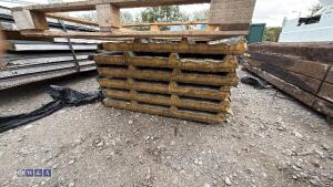 Pallet of insulated roof sheets (approx 14ft long) - 3