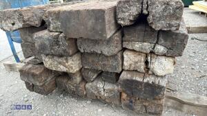 Pallet of sleepers - 2