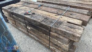 Pallet of sleepers - 3