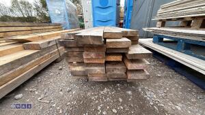 Pack of timber (mix of approx 6'' x 2'' & 7'' x 2'', 10ft long) - 3