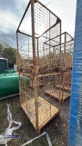 2 x metal cages - 2