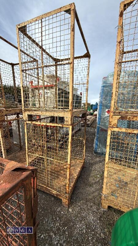 2 x metal cages