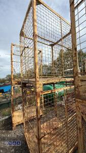 2 x metal cages - 3