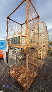 2 x metal cages