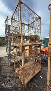 2 x metal cages - 3