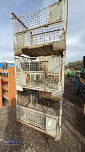 3 x metal cages