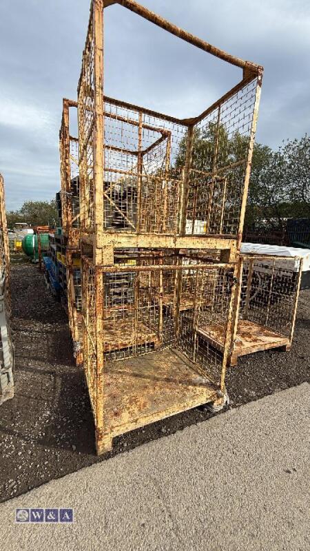 2 x metal cages