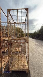 2 x metal cages - 2