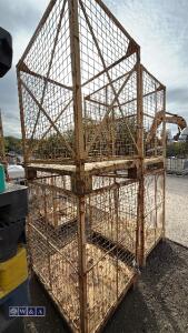2 x metal cages - 2
