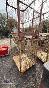 2 x metal cages