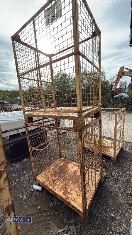 2 x metal cages
