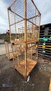2 x metal cages - 2