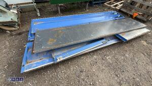 Set of 20ft sides from a lorry & back door