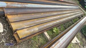 6 x girders (approx 19ft x 6'' x 4'')
