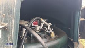 FUEL STATION 1400ltr diesel tank c/w 240v pump, fuel meter & hose - 2