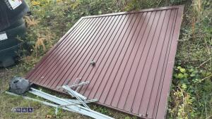 Electric garage door (approx 2.28m x 2.03m) - 2