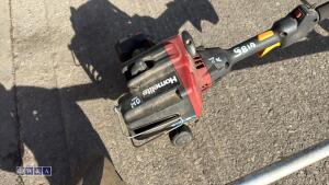 2 x petrol strimmers - 6