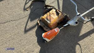 STIHL battery strimmer & backpack battery - 8