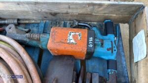 240v concrete mixer c/w stand - 3