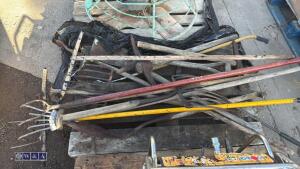 Pallet of hand tools