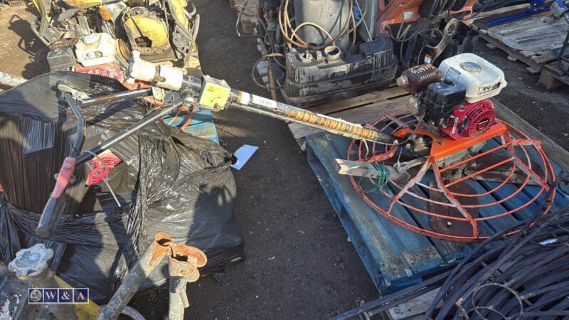 MBW POWER TROWEL petrol power float