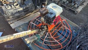 MBW POWER TROWEL petrol power float - 3