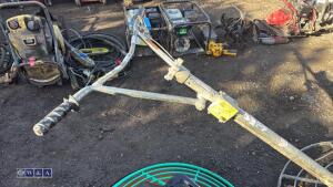 MBW petrol concrete power float - 2