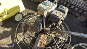 Petrol concrete power float - 2