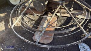 Petrol concrete power float - 3