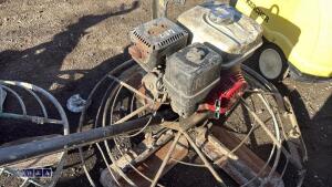 Petrol concrete power float - 6