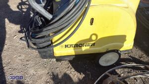 KARCHER hot & cold pressure washer c/w hose & lance - 3