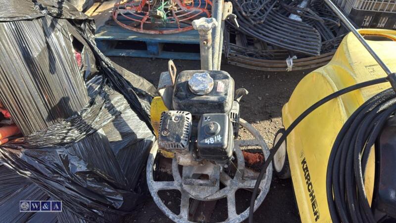 WACKER NEUSON petrol concrete edging float