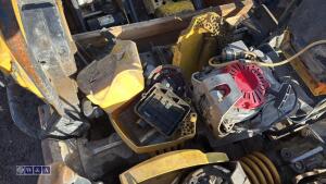 4 x BOMAG petrol trench rammers (245)(615)(794) - 4