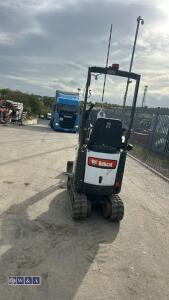 2018 bobcat E10 micro c/w 2 buckets - 5