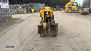 2019 PREDATOR 38X twin cylinder petrol stump grinder c/w expanding tracks s/n382 - 8