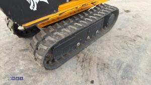 2019 PREDATOR 38X twin cylinder petrol stump grinder c/w expanding tracks s/n382 - 10