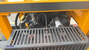 2019 PREDATOR 38X twin cylinder petrol stump grinder c/w expanding tracks s/n382 - 16